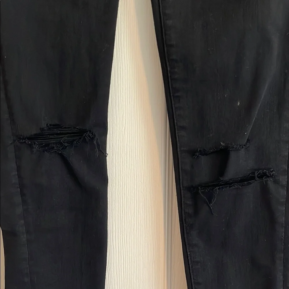 American Eagle Outfitters Women's Black Skinny Jeans - Picture 3 of 5